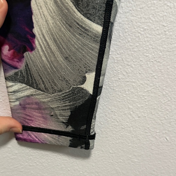 CALIA by Carrie Underwood Floral Leggings - Black and Pink - Picture 8 of 10